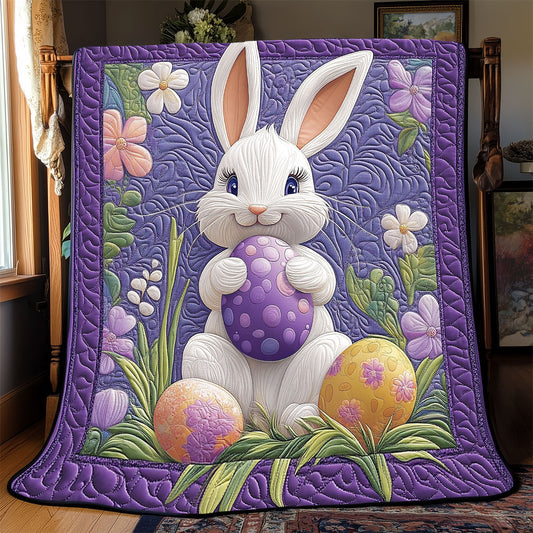 Purple Bunny WX1703041CL Quilt