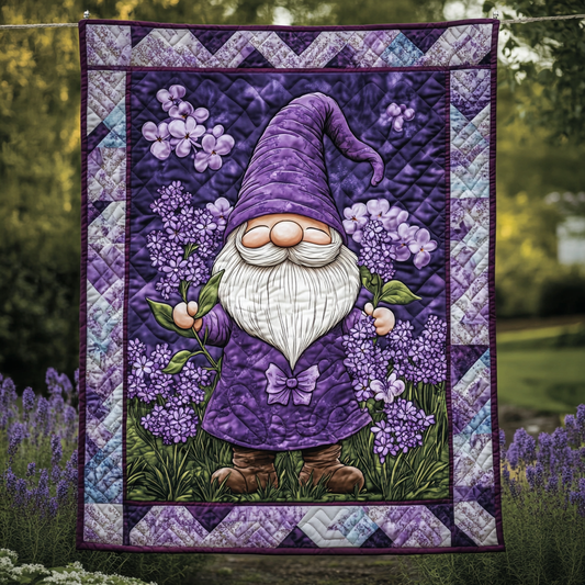 Purple Gnome WU1902027CL Quilt