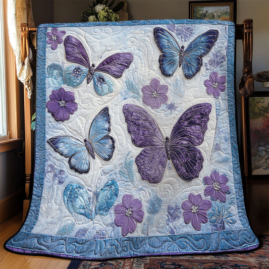 Purple Wings YR0302026CL Quilt