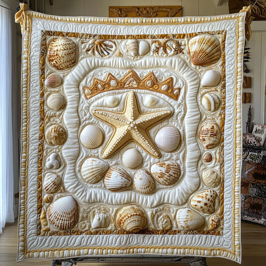 Queen Starfish WY0708086CL Quilt