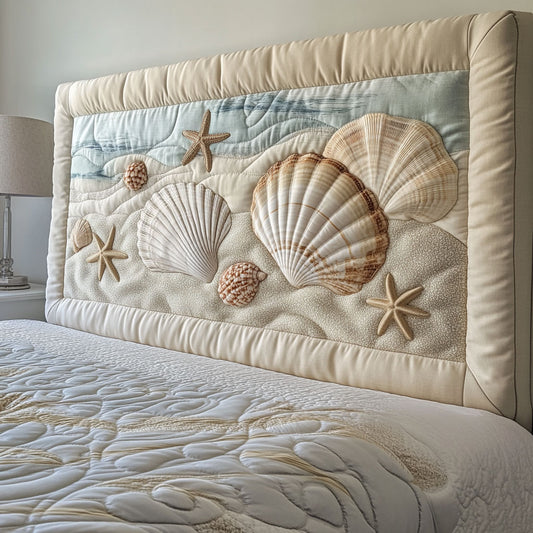 Quiet Shoreline WJ1712021CL Quilted Headboard Slipcover