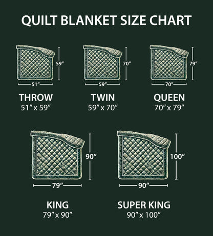White Magnolia Bichon WY2103027CL Quilt