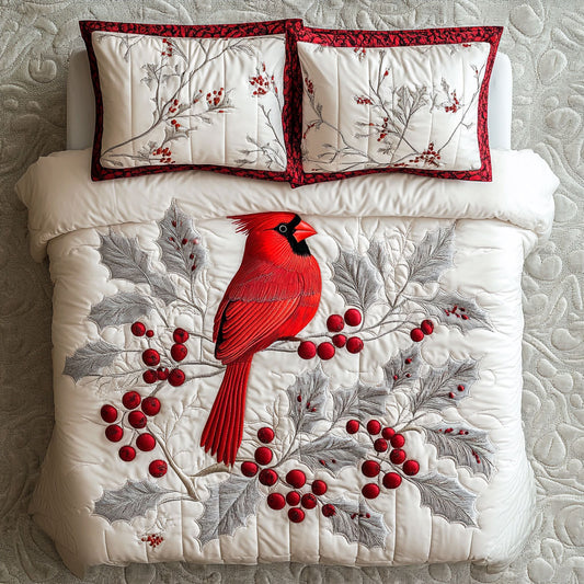 Red Cardinal WX2403045CL Duvet Cover Set
