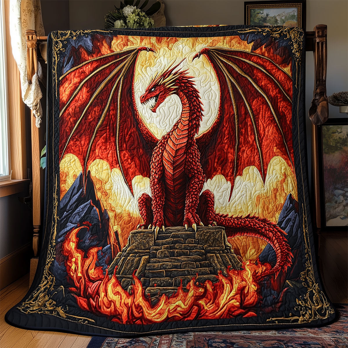 Red Dragon YR1802067CL Quilt