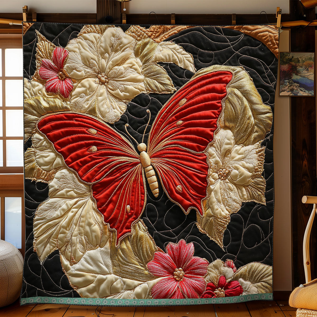 Royal Butterfly WX2203043CL Quilt