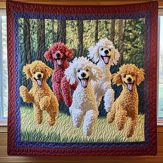 Running Cheerful CP1106026CL Quilt