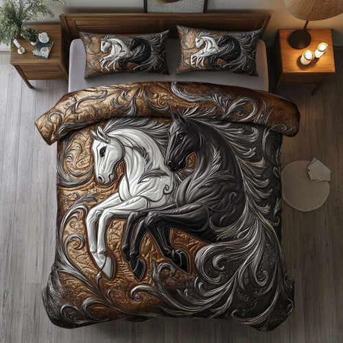 Running Horse Into The Wild WU2301055CL Duvet Cover Set