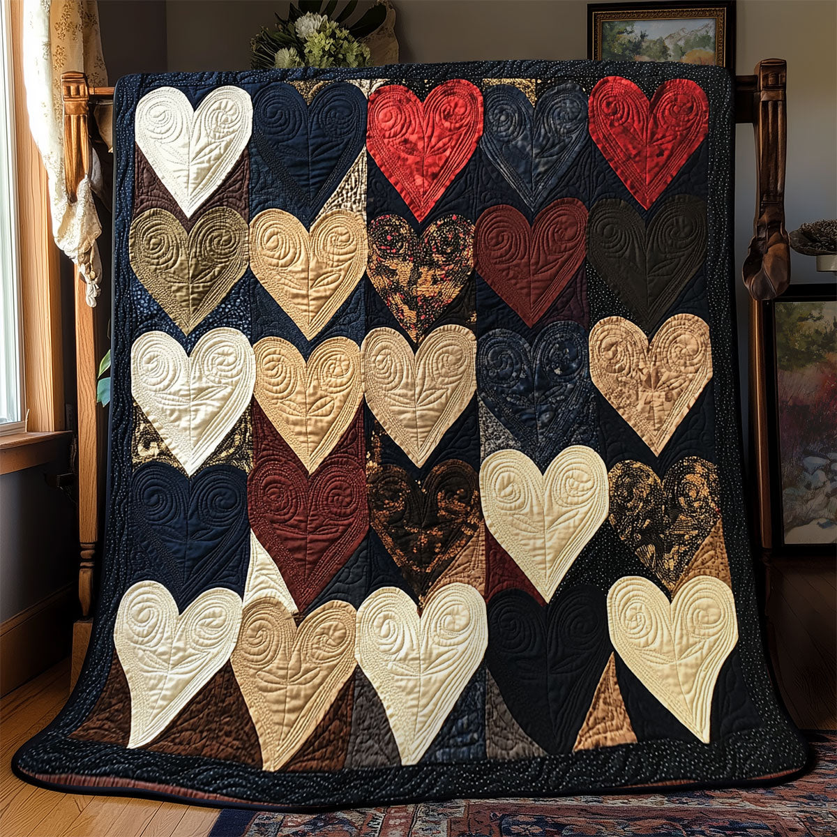 Rustic Romance YR0802027CL Quilt