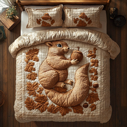 Rustleaf Squirrel CP0908009CL Duvet Cover Set