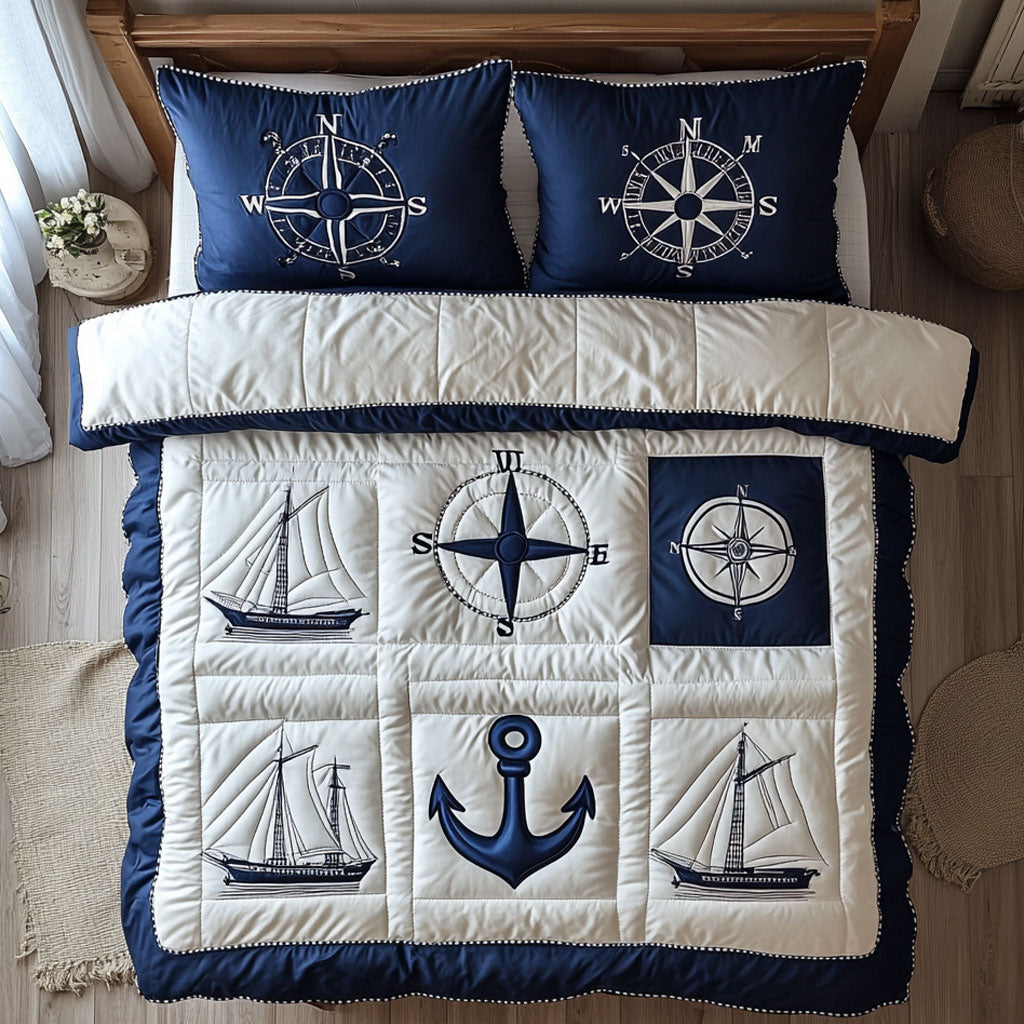 Sailing Compass CP0708021CL Duvet Cover Set