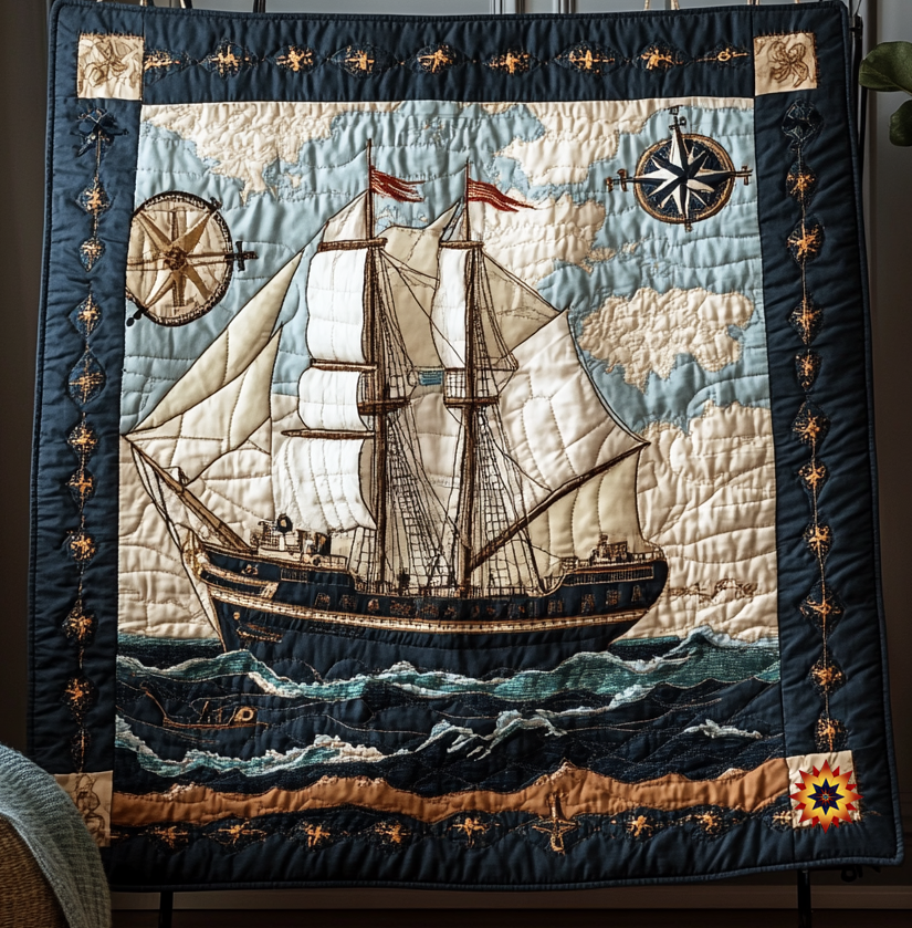 Sailing WU1912027CL Quilt