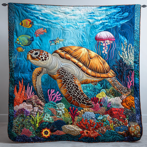 Sea Turtle WU1112009CL Quilt