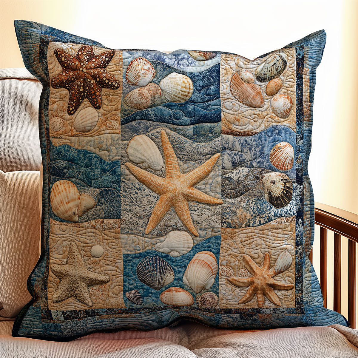 Seashell WX0303142CL Quilt Pillow Case
