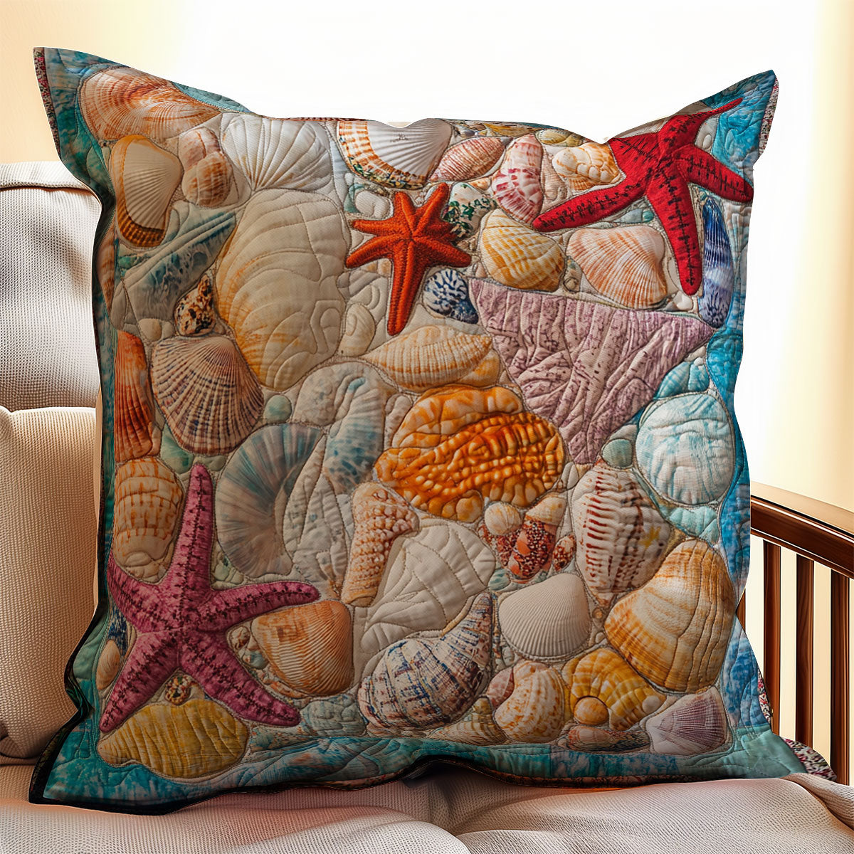 Seashell WX0403122CL Quilt Pillow Case