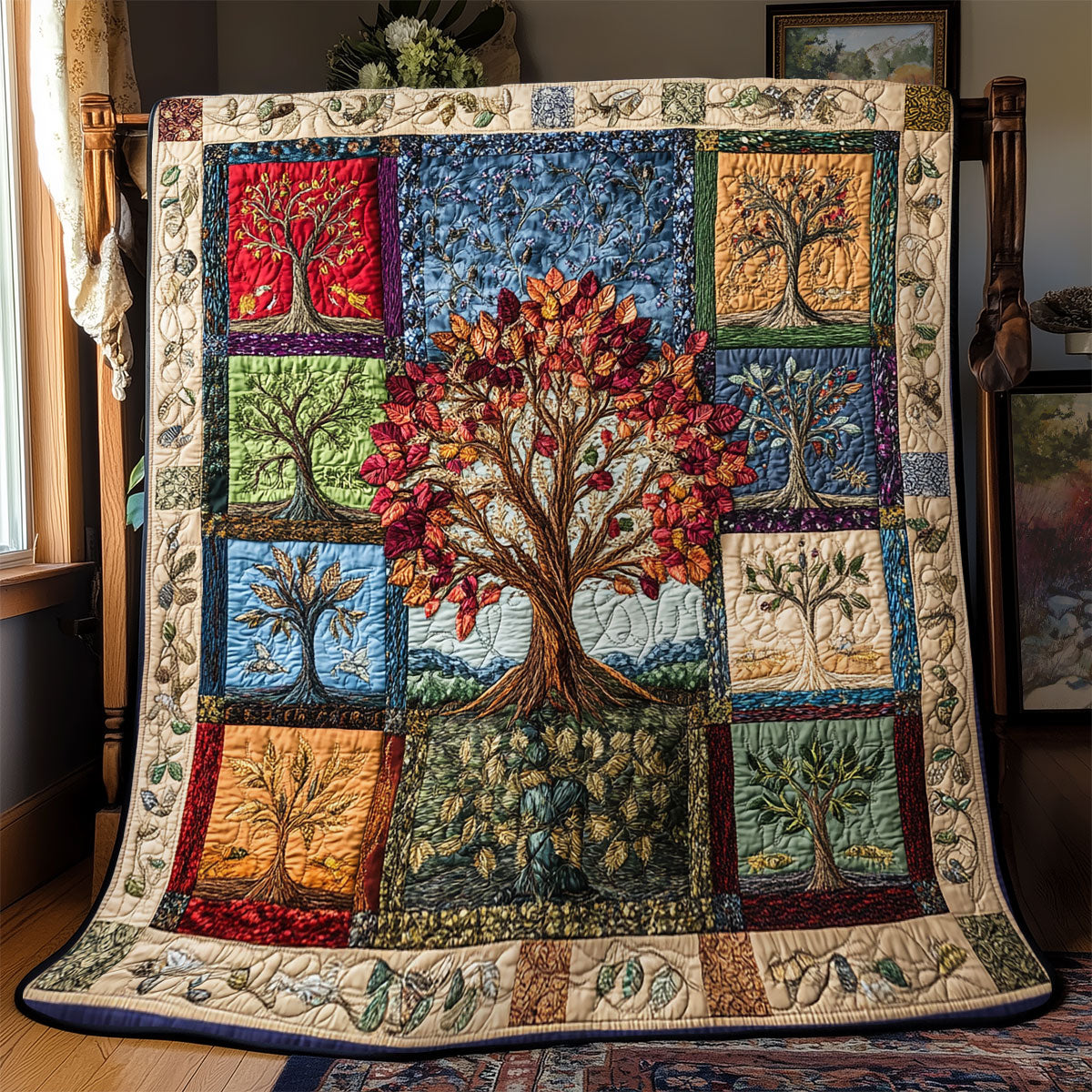 Seasons of Life YR0802031CL Quilt