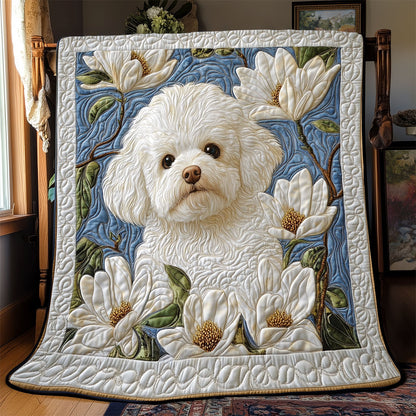 Shih Tzu Magnolia WX2003034CL Quilt