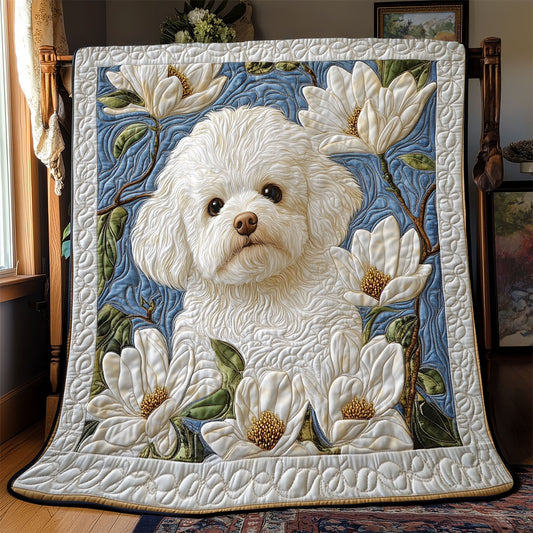 Shih Tzu Magnolia WX2003034CL Quilt
