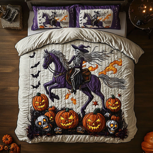 Skeleton Witch WY0708022CL Duvet Cover Set
