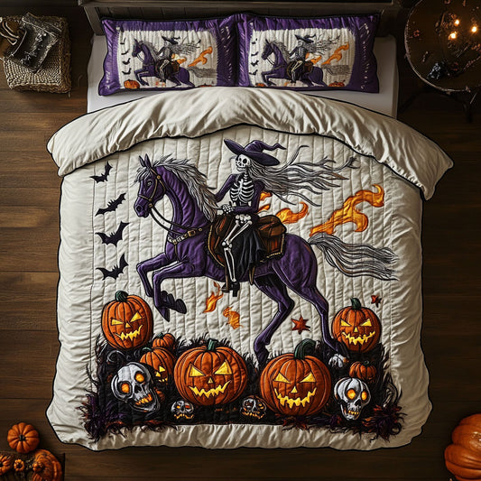 Skeleton Witch WY0708022CL Duvet Cover Set