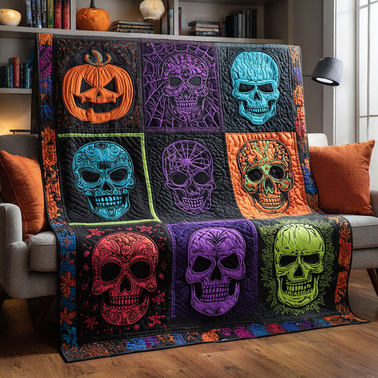 Skull Parade CW0508045CL Quilt