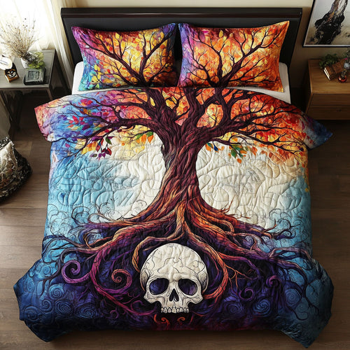 Skull Tree Of Life WU1002033CL Duvet Cover Set