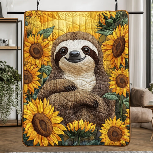 Sloth Be Happy WU2612120CL Quilt