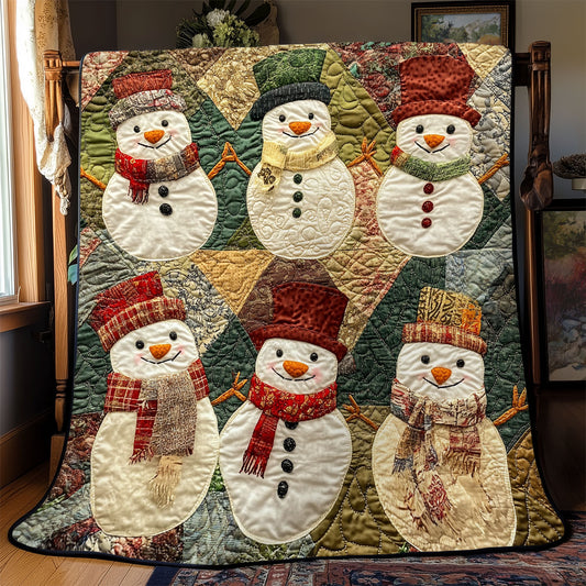 Snowman Christmas YR0502006CL Quilt