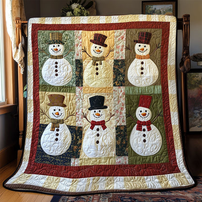 Snowman Winter YR0502037CL Quilt