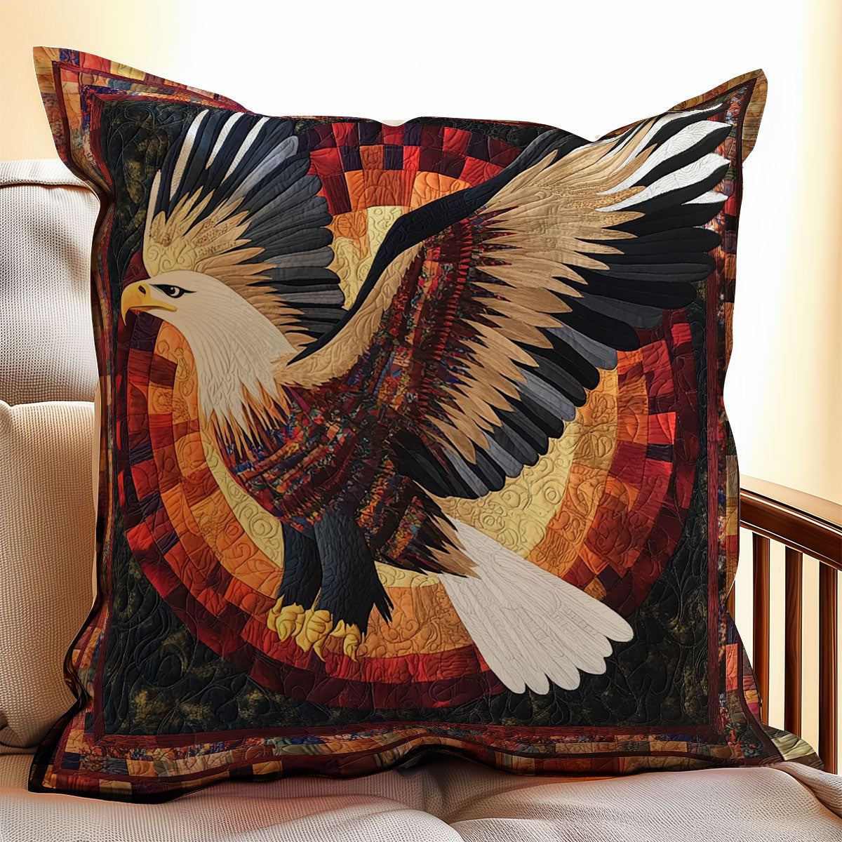 Spirit Eagle WX1703102CL Quilt Pillow Case