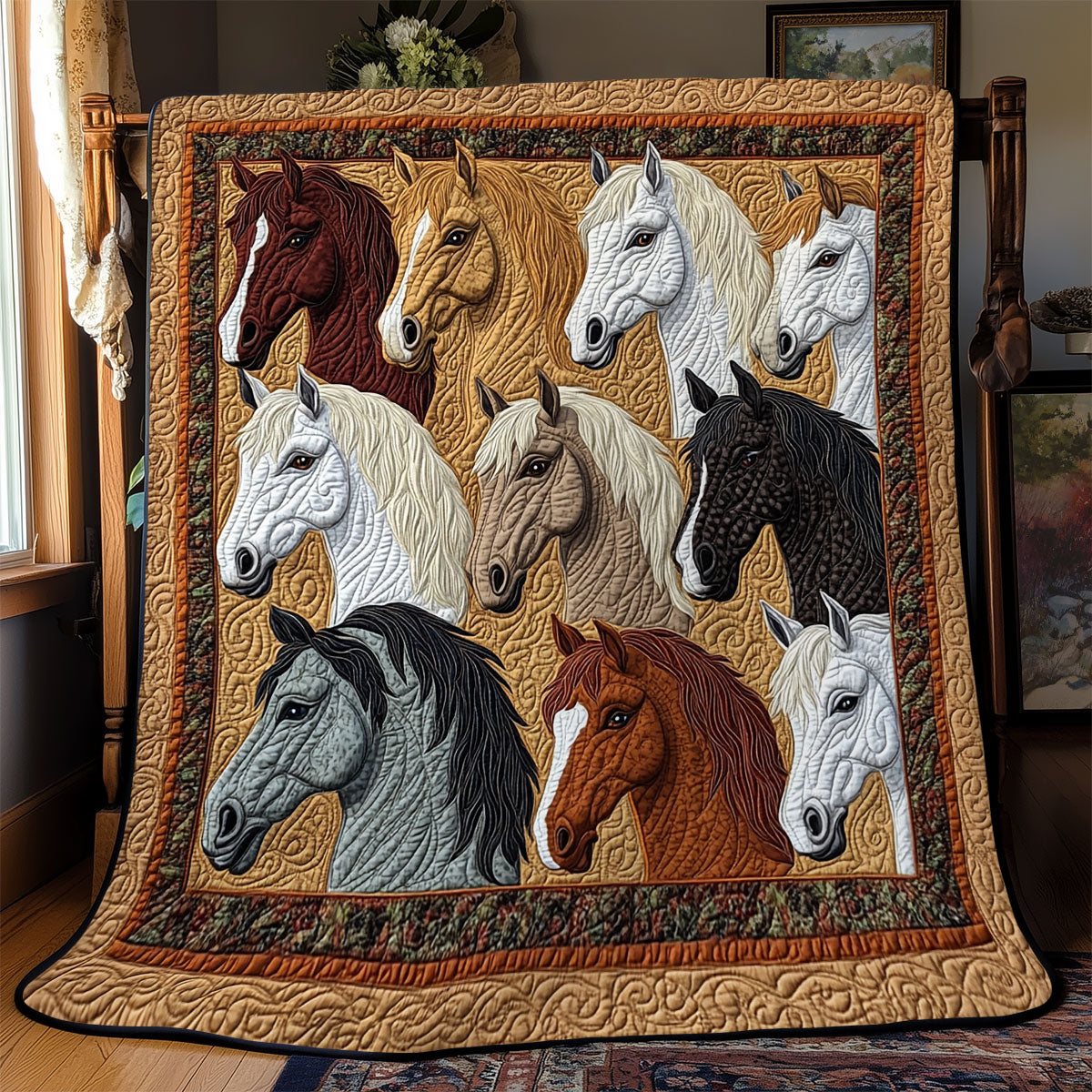 Spirit Of The Horse YR0702014CL Quilt