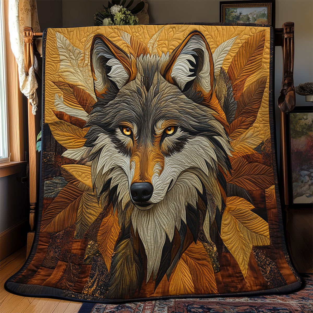 Spirit of the Wolf YR0902011CL Quilt