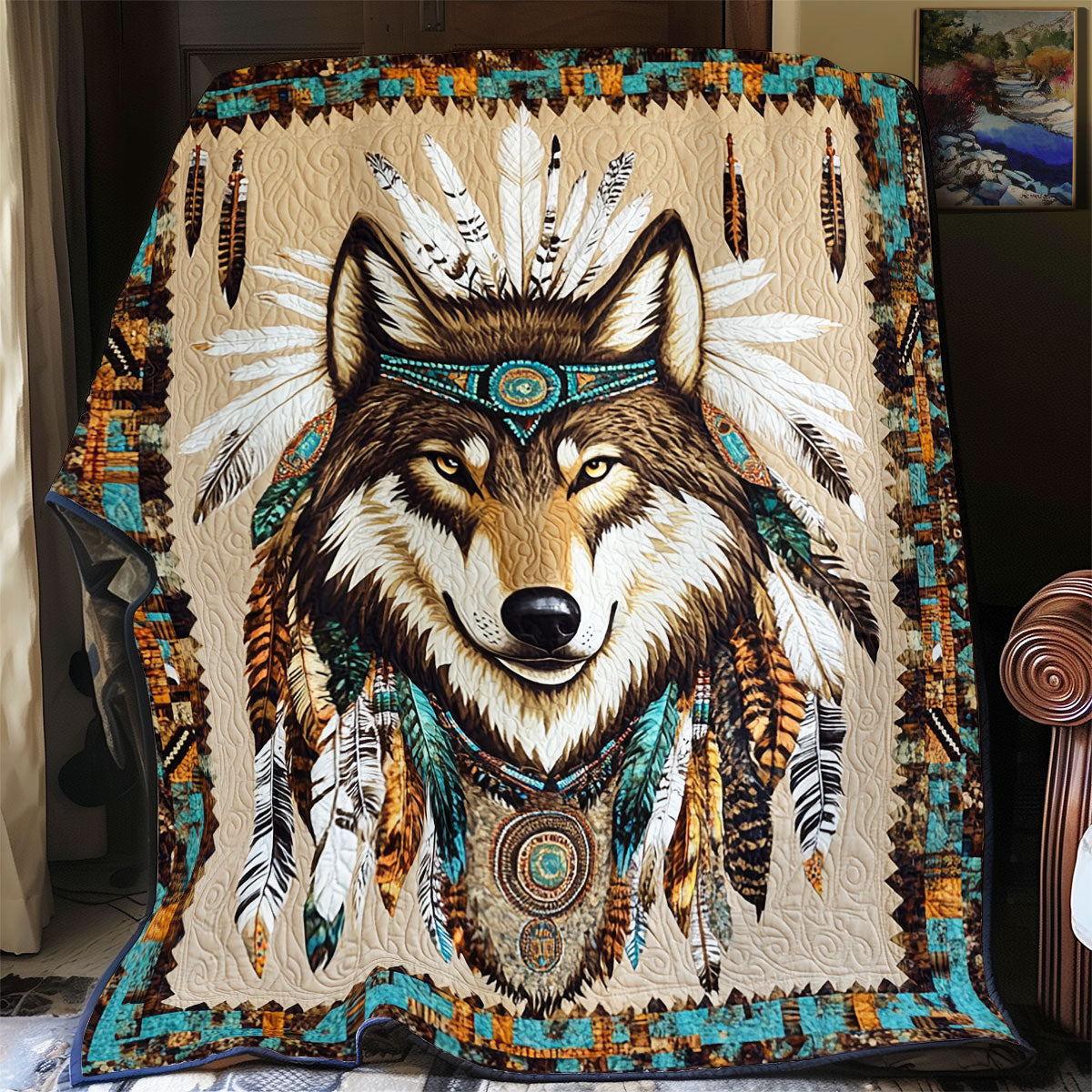 Spirit of the Wolf YR2801038CL Quilt