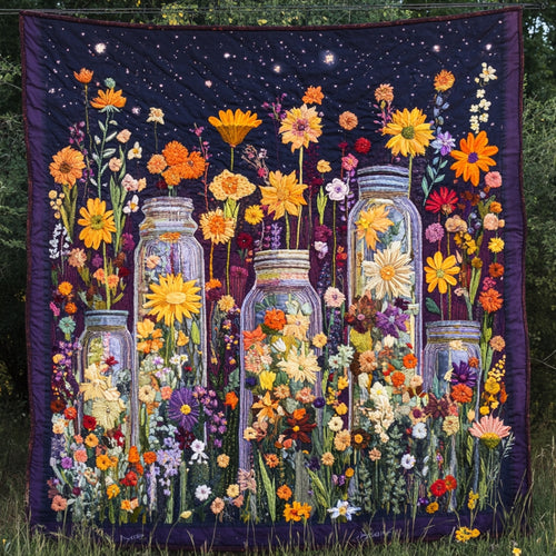 Spring In The Bottle WU2612132CL Quilt