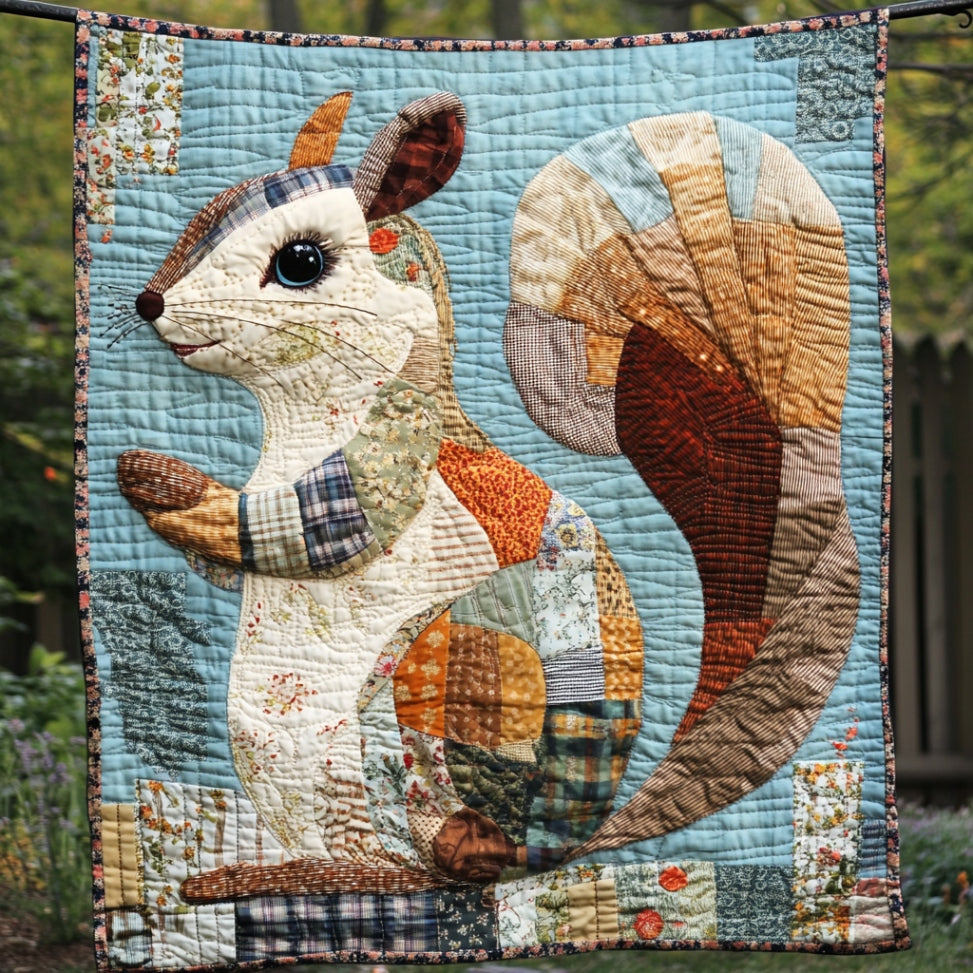 Squirrel WU2612059CL Quilt