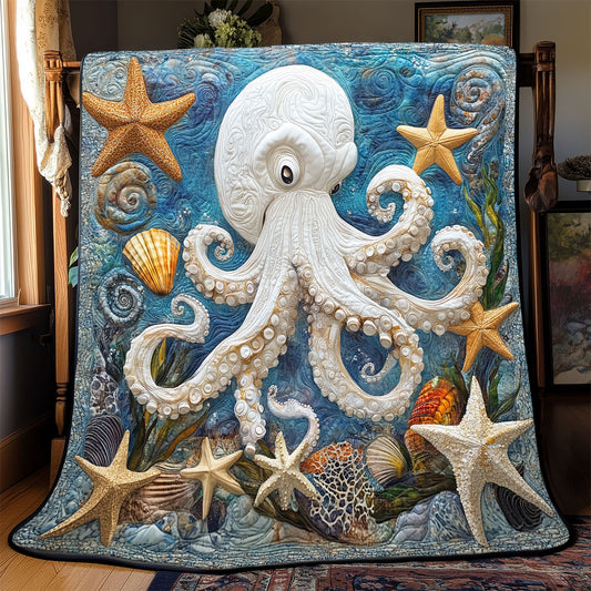 Starfish Octopus WX2003036CL Quilt