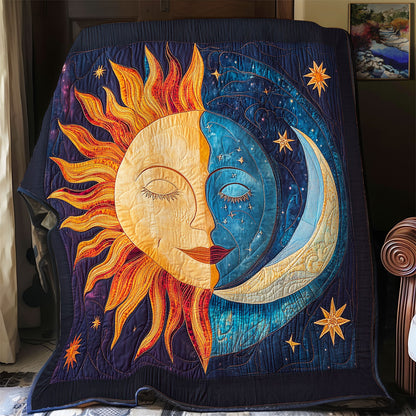 Sun and Moon Embrace YR2901019CL Quilt