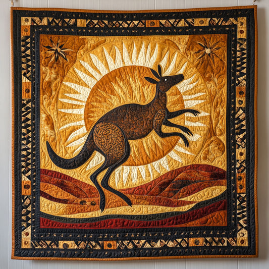 Sunbound Kangaroo CP0808062CL Quilt