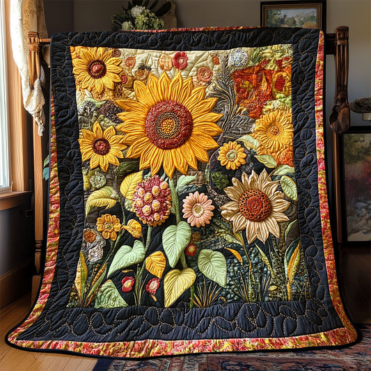 Sunflower Field WX1703049CL Quilt
