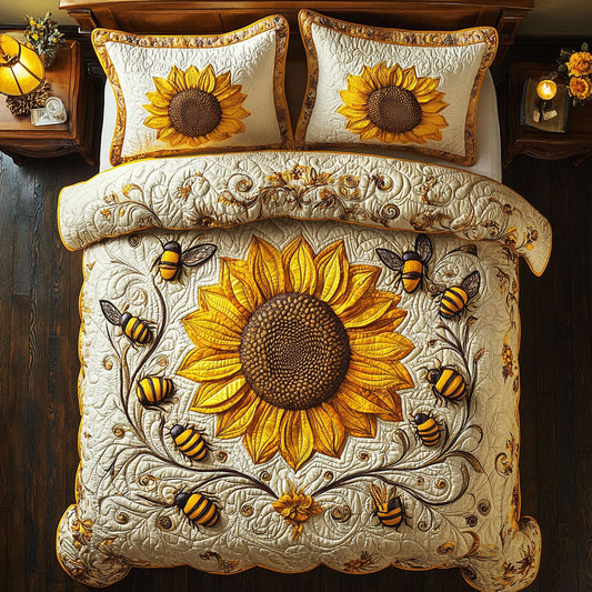 Sunflower Queen Bee WU2702050CL Duvet Cover Set