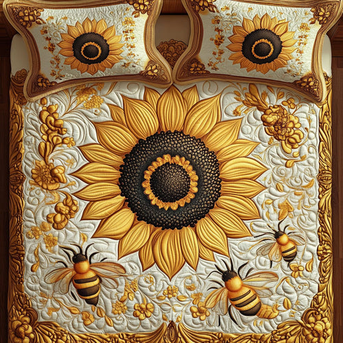 Sunflower Queen Bee WU2702052CL Duvet Cover Set