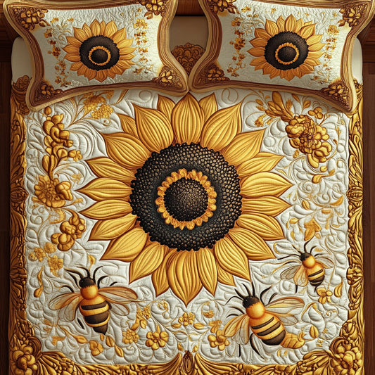 Sunflower Queen Bee WU2702052CL Duvet Cover Set