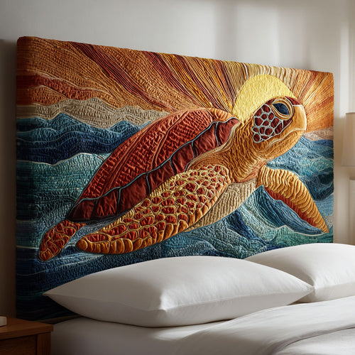 Sunshine Turtle WJ1712030CL Quilted Headboard Slipcover