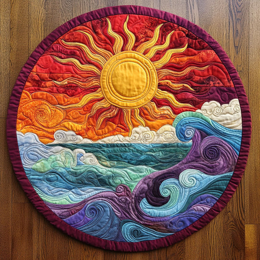 Sunshine WX2403095CL Quilted Round Mat