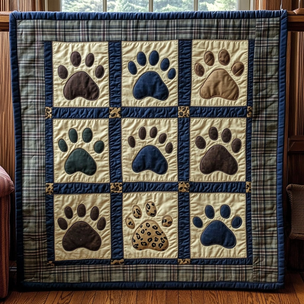 Dog Paws XR1809035CL Quilt