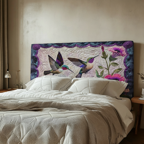 Hummingbird XR0412007CL Quilted Headboard Slipcover