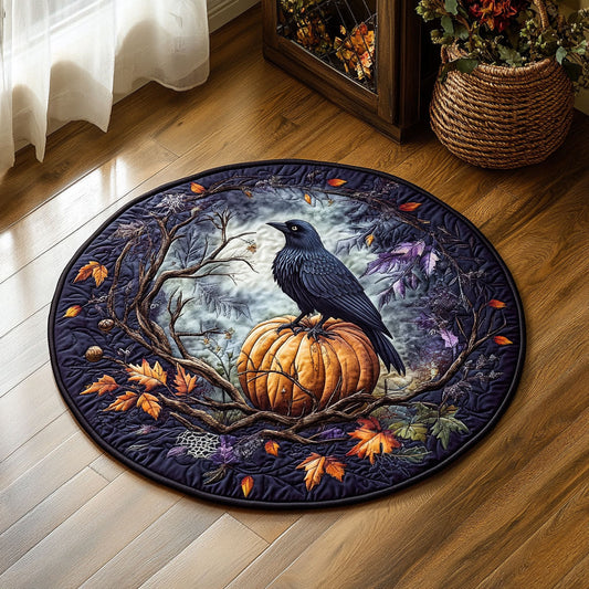 The Crow’s Vigil WJ0708120CL Quilted Round Mat