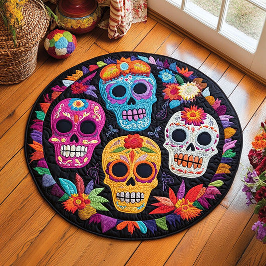 The Memory Circle WJ0708145CL Quilted Round Mat