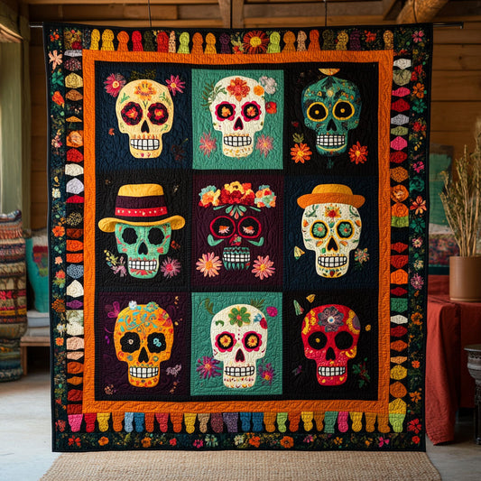 The Sacred Skull WJ0708051CL Quilt