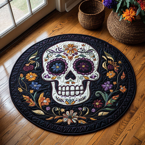 The Spirit Sequence WJ0708149CL Quilted Round Mat