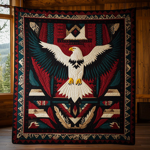 Tribal Eagle Feather CW0908050CL Quilt